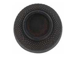 4 vasos de hierro fundido negro y bronce 0,15 L