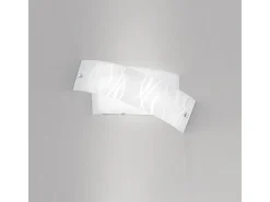 Agnese Aplique blanco 2XE14 max 2X28W IP20 - Aplique LED de diseño moderno