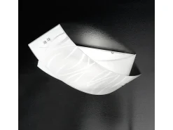Agnese Plafón blanco 2XE27 max 2X70W IP20 - Aplique LED de diseño moderno