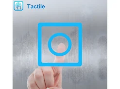 Aica Espejo de baño LED 120×70cm,antivaho,interruptor táctil