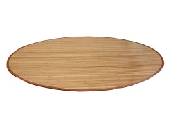 Alfombra 180 cm bambú marrón