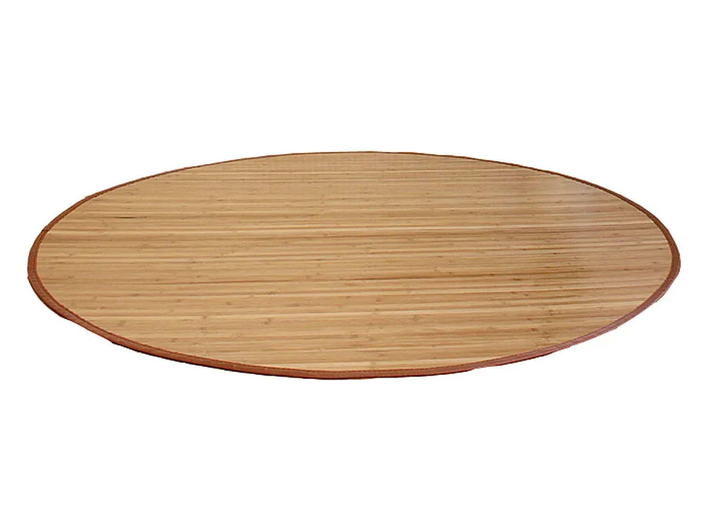 Alfombra 180 cm bambú marrón