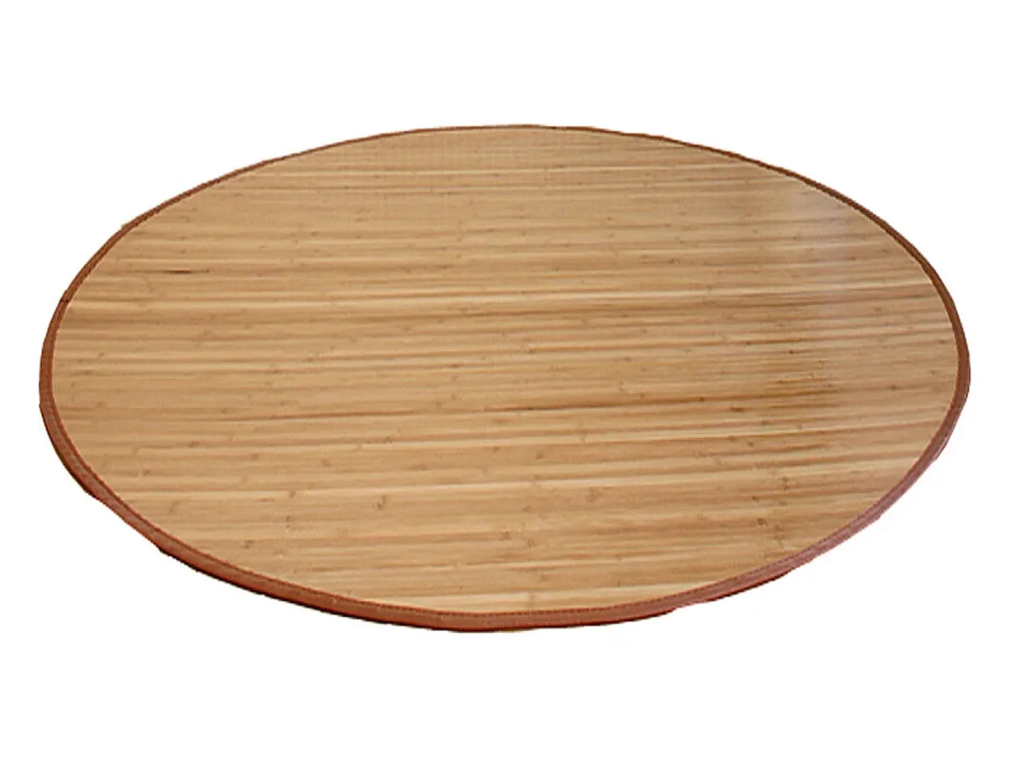 Alfombra 180 cm bambú marrón