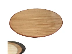Alfombra 180 cm bambú marrón