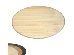 Alfombra 150 cm bambú natural claro