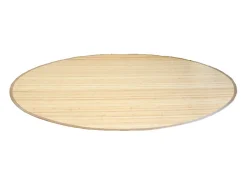 Alfombra 150 cm bambú natural claro