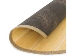 Alfombra 150 cm bambú natural claro