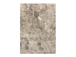 Alfombra abstracta - 200x290cm - dorado, gris, beige - Aurora Galaxy