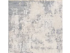 Alfombra abstracta - 160x240cm - azul, crema - Seville Zafra