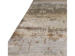Alfombra abstracta - 160x230cm - dorado, marrón, beige - Aurora Dune
