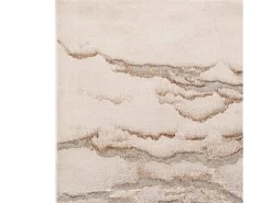 Alfombra abstracta - 120x170cm - oro, gris, beige - Aurora Linea