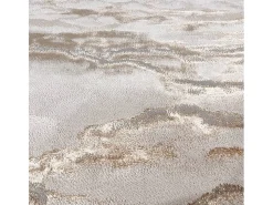 Alfombra abstracta - 200x290cm - oro, gris, beige - Aurora Linea