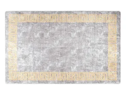 Alfombra antideslizante lavable 80x150 cm Gris