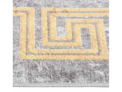Alfombra antideslizante lavable 80x150 cm Gris
