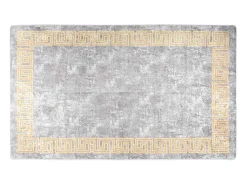 Alfombra antideslizante lavable 120x180 cm gris