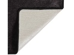 Alfombra antideslizante lavable 160x230 cm antracita