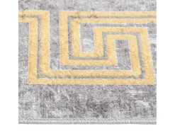 Alfombra antideslizante lavable 80x300 cm Gris