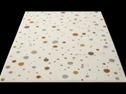 Alfombra Beat Kids Moderna Bebé Niña Niño - Crema - 200x280 cm