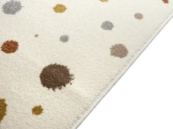 Alfombra Beat Kids Moderna Bebé Niña Niño - Crema - 200x280 cm