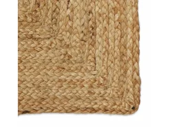 Alfombra beige 120 x 170 cm Yute