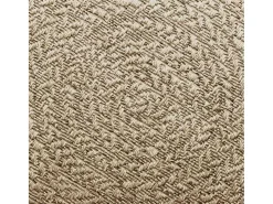 Alfombra beige ZIZUR 80x150 cm efecto yute interior exterior