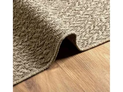 Alfombra beige ZIZUR 200x290 cm efecto yute para interior y exterior