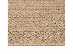 Alfombra beige ZIZUR 160x230 cm efecto yute para interior y exterior