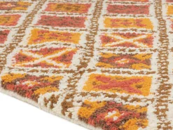 Alfombra bereber Marmoucha tejida a mano 70x140 cm Terracota Marmoucha