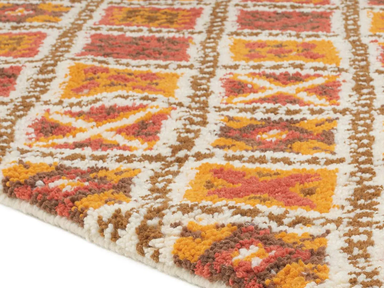 Alfombra bereber Marmoucha tejida a mano 170x240 cm Terracota Marmoucha