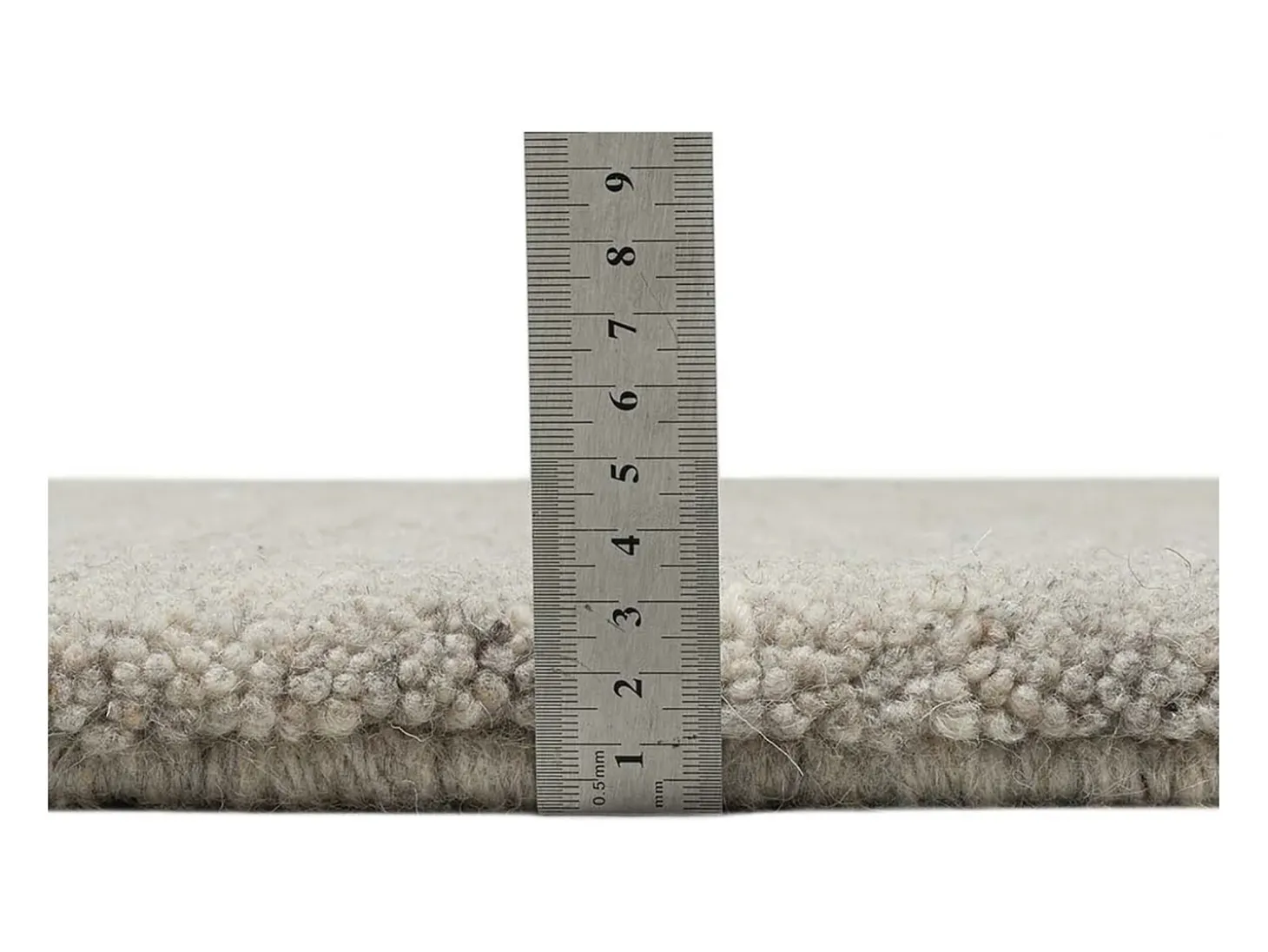 Alfombra bereber tejida a mano con lana 70x240 cm Arena Imaba Super