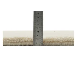 Alfombra bereber tejida a mano con lana 70x240 cm Blanco Imaba Super