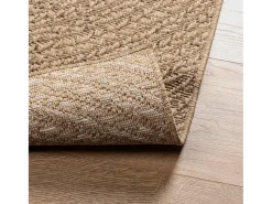 Alfombra con aspecto de yute interior y exterior 80x150 cm