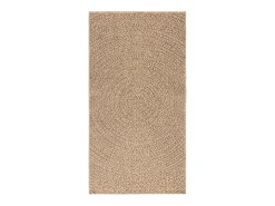 Alfombra con aspecto de yute interior y exterior 80x150 cm