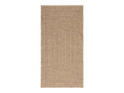 Alfombra con aspecto de yute interior y exterior 80x150 cm