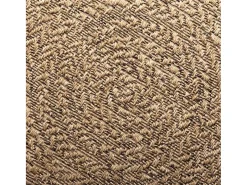 Alfombra con aspecto de yute interior y exterior 160 cm