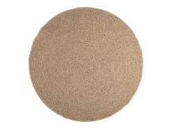Alfombra con aspecto de yute interior y exterior 160 cm