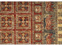 Alfombra con bordes de estilo oriental 240x340 cm Rojo Multi Beatrice