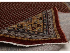 Alfombra con bordes de estilo oriental 40x60 cm Rojo Multi Beatrice