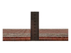 Alfombra con bordes de estilo oriental 40x60 cm Rojo Multi Beatrice