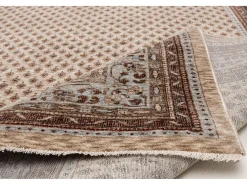 Alfombra con bordes de estilo oriental 40x60 cm Beige multi Beatrice