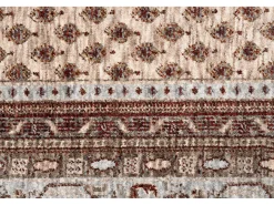 Alfombra con bordes de estilo oriental 120x180 cm Beige multi Beatrice