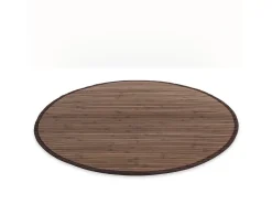 Alfombra de bambú 90 cm Marrón