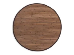 Alfombra de bambú 90 cm Marrón