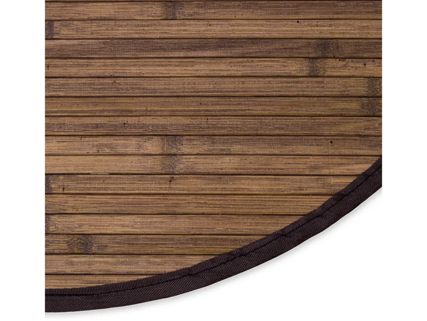 Alfombra de bambú 90 cm Marrón