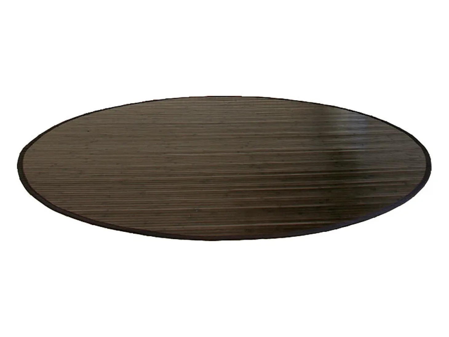 Alfombra de bambú 90 cm Marrón