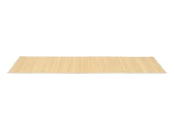 Alfombra de bambú natural de 80x200 cm con soporte antideslizante