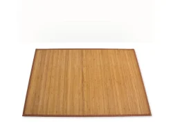 Alfombra de bambú 60x200 cm Marrón