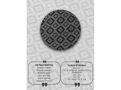 Alfombra de baño Afitab Circle Djt 100 multicolor