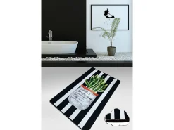 Alfombra de baño Aloevera (80 x 100) multicolor