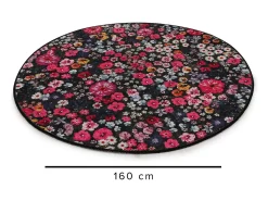 Alfombra de baño Antoryum Circle Djt 160 multicolor